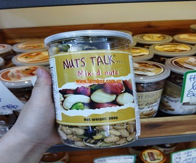 Hạt Mixed hỗn hợp Nuts Talk 380g