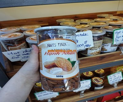 Hạnh nhân nguyên vị Nuts 500gr