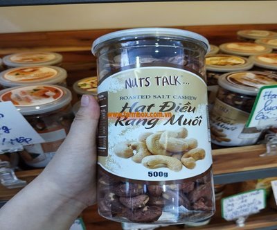 Hạt điều rang muối Nutstalk 500g